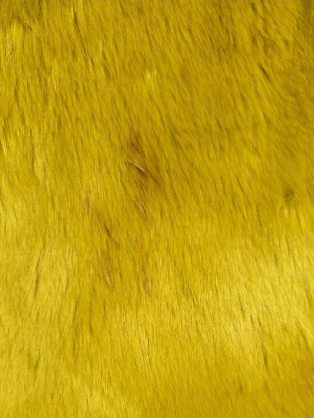 House of CB Bright Yellow Faux Fur Teddy Jacket - Picture 7 of 7
